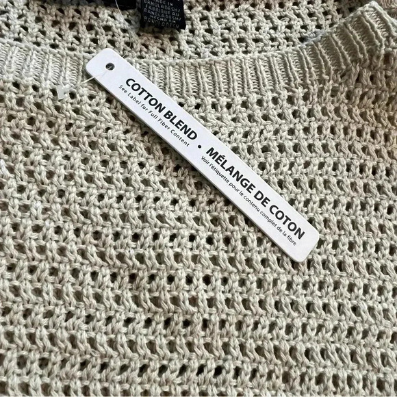 COPY - RDI NEW Womens Open Stitch Pullover Sweater Ribbed Trim Boatneck Size XL - Picture 6 of 11